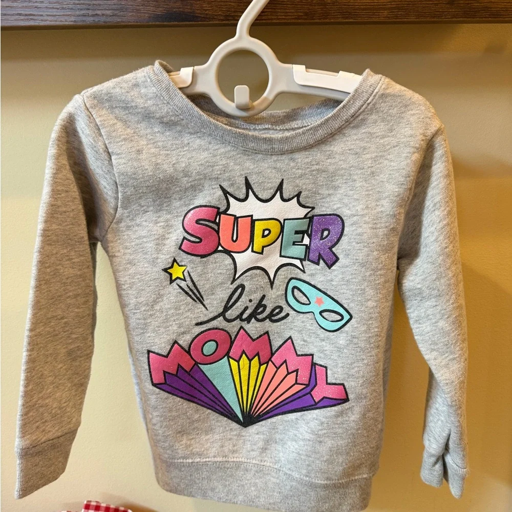 Garanimals Jumping Beans Girls Sweatshirt & Joggers Set of 4